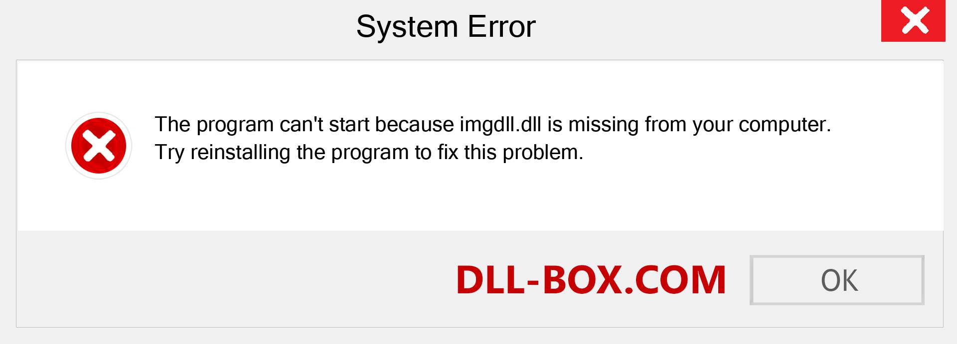  imgdll.dll file is missing?. Download for Windows 7, 8, 10 - Fix  imgdll dll Missing Error on Windows, photos, images